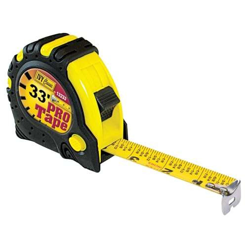 IVY Classic 33' x 1" Pro Measuring Tape, 13233