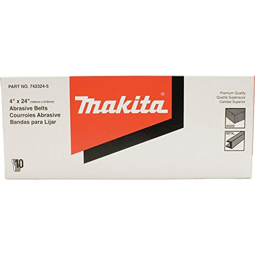 Makita 2-Pack 4"x24" Number 60 Sanding Belt, 794133-B-2