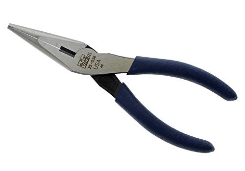 IDEAL Electrical 35-036 Long Nose Plier - 6 in., Plier with Dipped Grip Handles, Cutter, Serrated Jaws