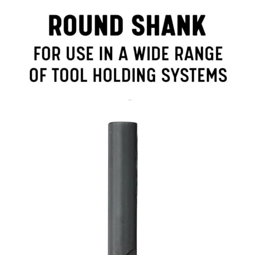 Drill America (12-Pack), 5/32" High Speed Steel Heavy Duty Split Point Stub Drill Bit  DWDST5/32, Black Oxide