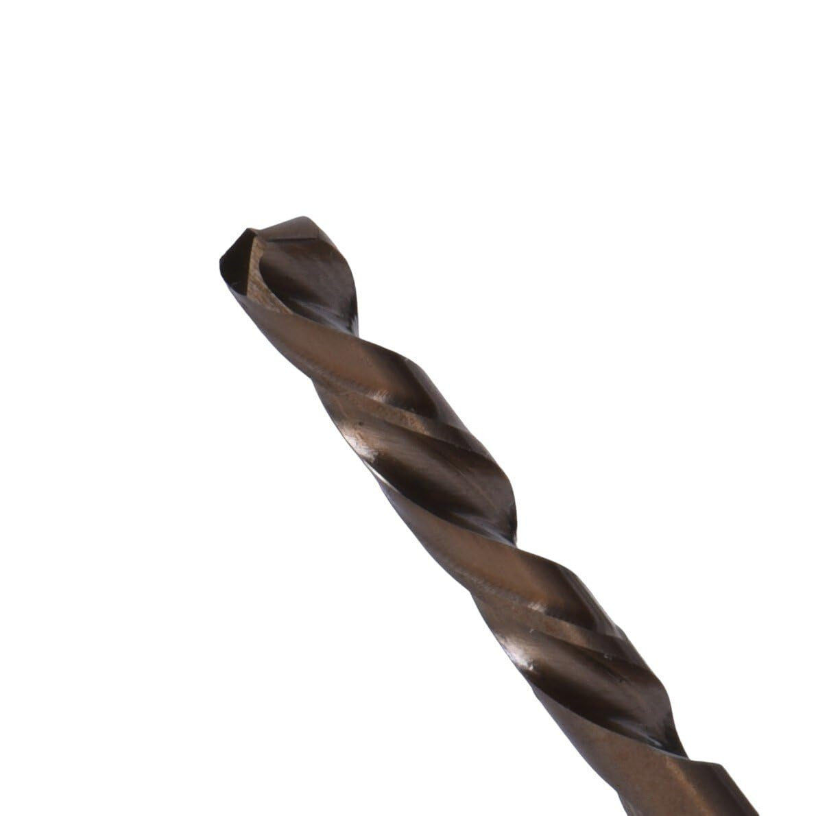 Century Drill & Tool 74112 Left Hand Cobalt Stub Drill Bit, 3/16"