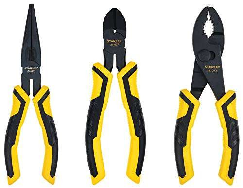 Stanley Hand Tools 84-056 3 Piece Heavy Duty Combination Pliers