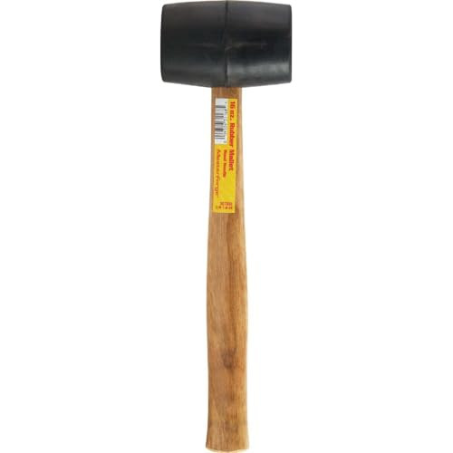Do It Best 16 OZ Rubber Mallet, hardwood handle