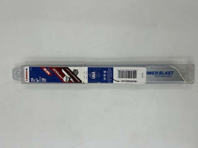Lenox (10 Pack) 9" 18 TPI Reciprocating Saw Blade with Powerblast Technology 1861953