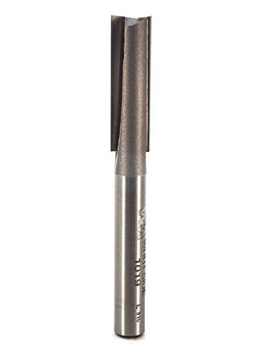 Whiteside 1019 Straight Router Bit: 5/16 Inch Cutting Diameter, 1/4 Inch Shank, 1 Inch Cutting Length