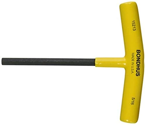 Bondhus 15213 5/16" Hex Tip T-Handle w/ProGuard Finish