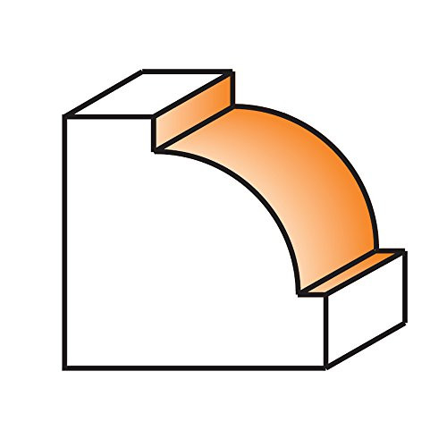 CMT 839.160.11 Beading Bit, 1/4-Inch Shank, 1/16-Inch Radius