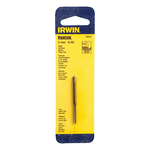 IRWIN Tools 8312-0 Plug Tap 3Mm-.50