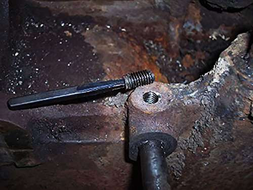 Century Drill & Tool 73204 Square Flute Screw Extractor, #4