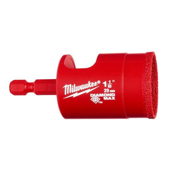Milwaukee Electric - 1-1/8 INCH Diamond MAX Hole Saw BIT