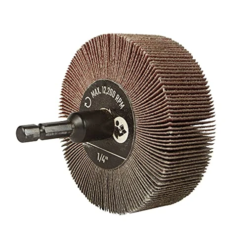 Gator 7005-0 3" Drill Mounted Flap Wheel, Coarse Grit
