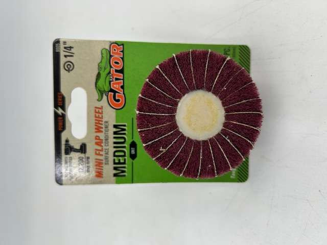 Gator 9005-0 1/4" Mini Flap Wheel Medium Grit