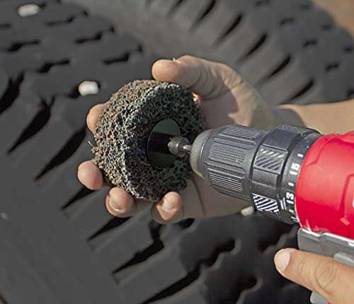 Gator 7006GA 3" Drill Mounted Stripping Wheel, Extra Course