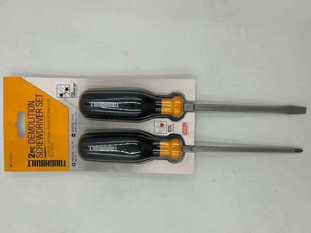 Toughbuilt TB-H5S2-D 2pc. Demolition Screwdriver Set