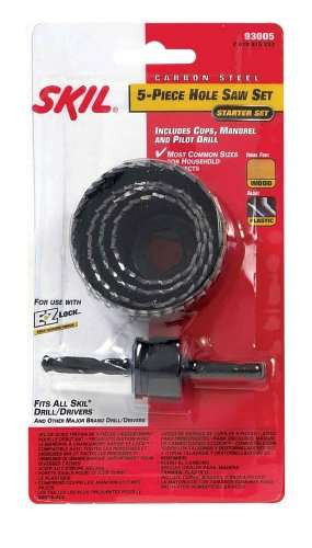SKIL 93005-0 5pc Hole Saw Set