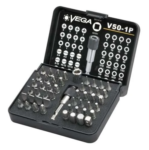 Vega (50 PIECES) Industrial Driver Bit Set V50-1P