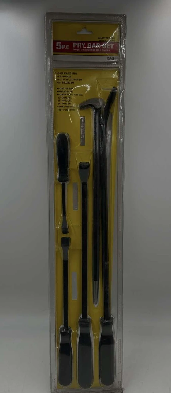 5 Piece Pry Bar Set 132411