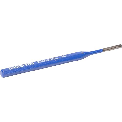 DASCO PRO 5/32 Inch Pin Punch, Pin Removal Tool, Made in the USA, VN75830 583-0
