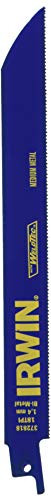IRWIN Tools Metal Cutting Reciprocating Saw Blade, 8-Inch, 18 TPI (372818)