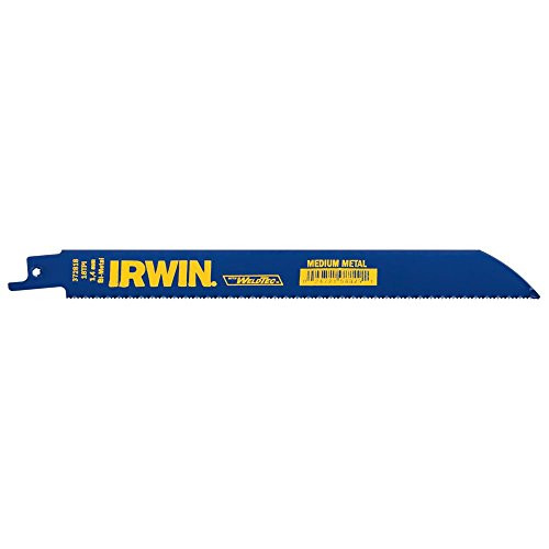IRWIN Tools Metal Cutting Reciprocating Saw Blade, 8-Inch, 18 TPI (372818)