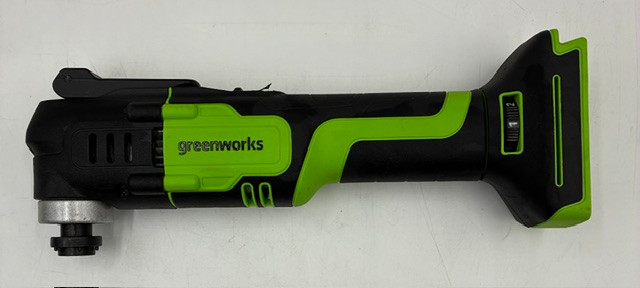 NO BOX - Greenworks MTG305 24V Cordless Oscillating Tool with 6 Variable Speed Control - TOOL ONLY