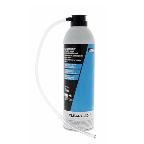 Ideal Electrical 31-387 ClearGlide Aerosol Wire Lubricant Portable, Mess-Free Spray Lubricant