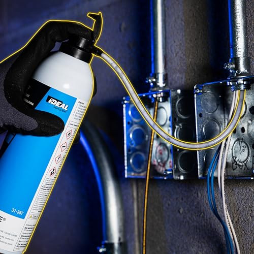 Ideal Electrical 31-387 ClearGlide Aerosol Wire Lubricant Portable, Mess-Free Spray Lubricant