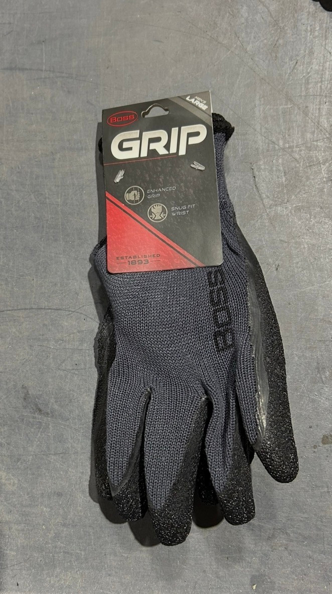 Boss B32041-L Large Tactile Grip Gloves