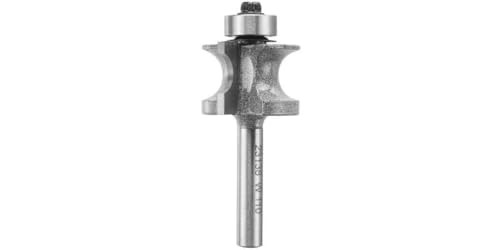 Vermont American 23138 3/16-Inch Carbide Tipped Edgebead Router Bit, 1/2-Inch Ball Bearing 2-Flute 1/4-Inch Shank