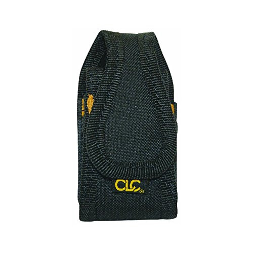Custom Leathercraft H5124 Small Cell Phone Holder , Black