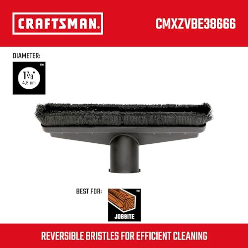 CRAFTSMAN CMXZVBE38666 1-7/8 in. Floor Brush Wet Dry Vac Attachment