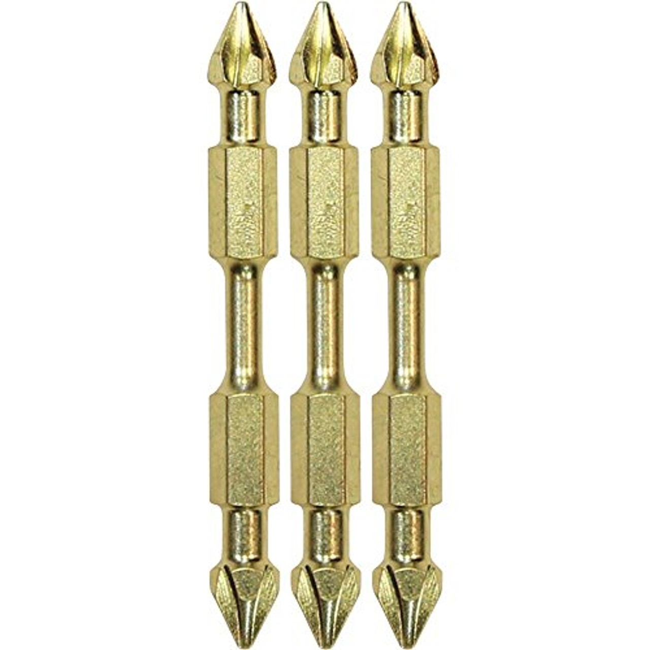 Makita B-39578 Impact Gold Number 1 Phillips Double-Ended Power Bit, 2-1/2-Inch, 3-Pack