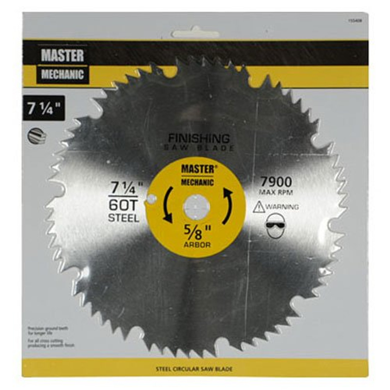 Master Mechanic 155408 MM 7-1/4" 60T Comb Blade