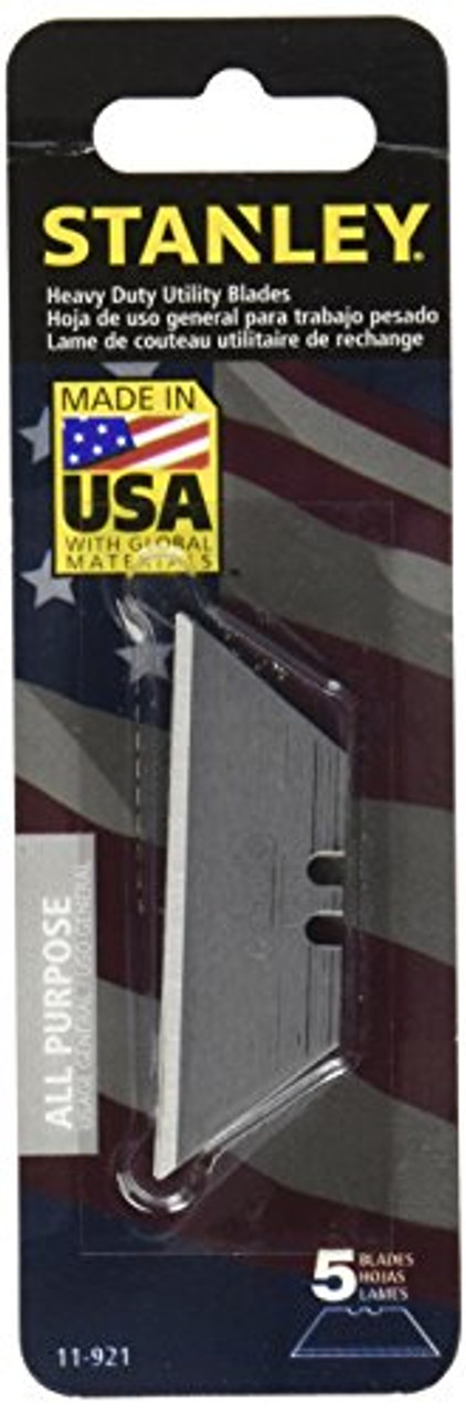 Stanley 11-921 5-Pack 1992 Heavy Duty Utility Blades