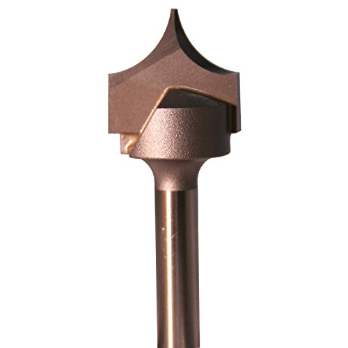 Whiteside Router Bits 1574 Point Cutting Round Over Bit with 3/8-Inch Radius 3/4-Inch Cutting Diameter and 5/8-Inch Cutting Length