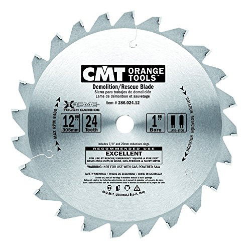 Cmt 286 024 12 Demolition And Rescue Saw Blade And 12 Inch By 24