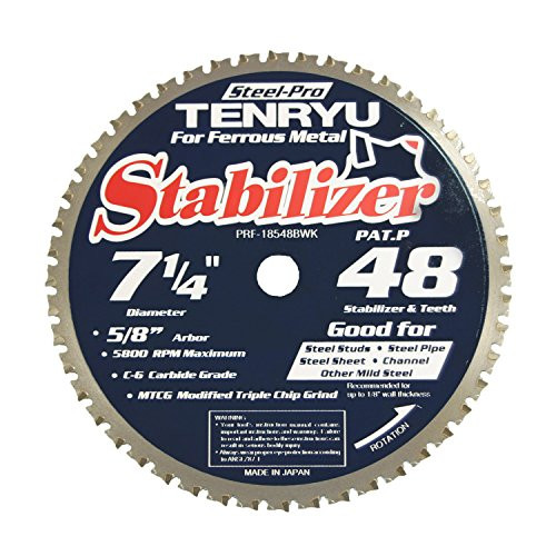 TENRYU 7-1/4In x 48CT Metal Steel-Pro