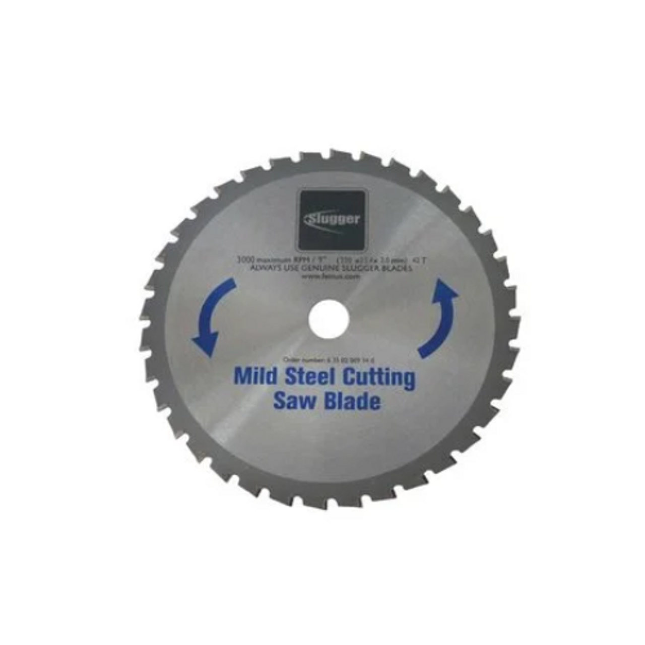 Slugger 63502009540 9"" Mild Steel Cutting Saw Blade