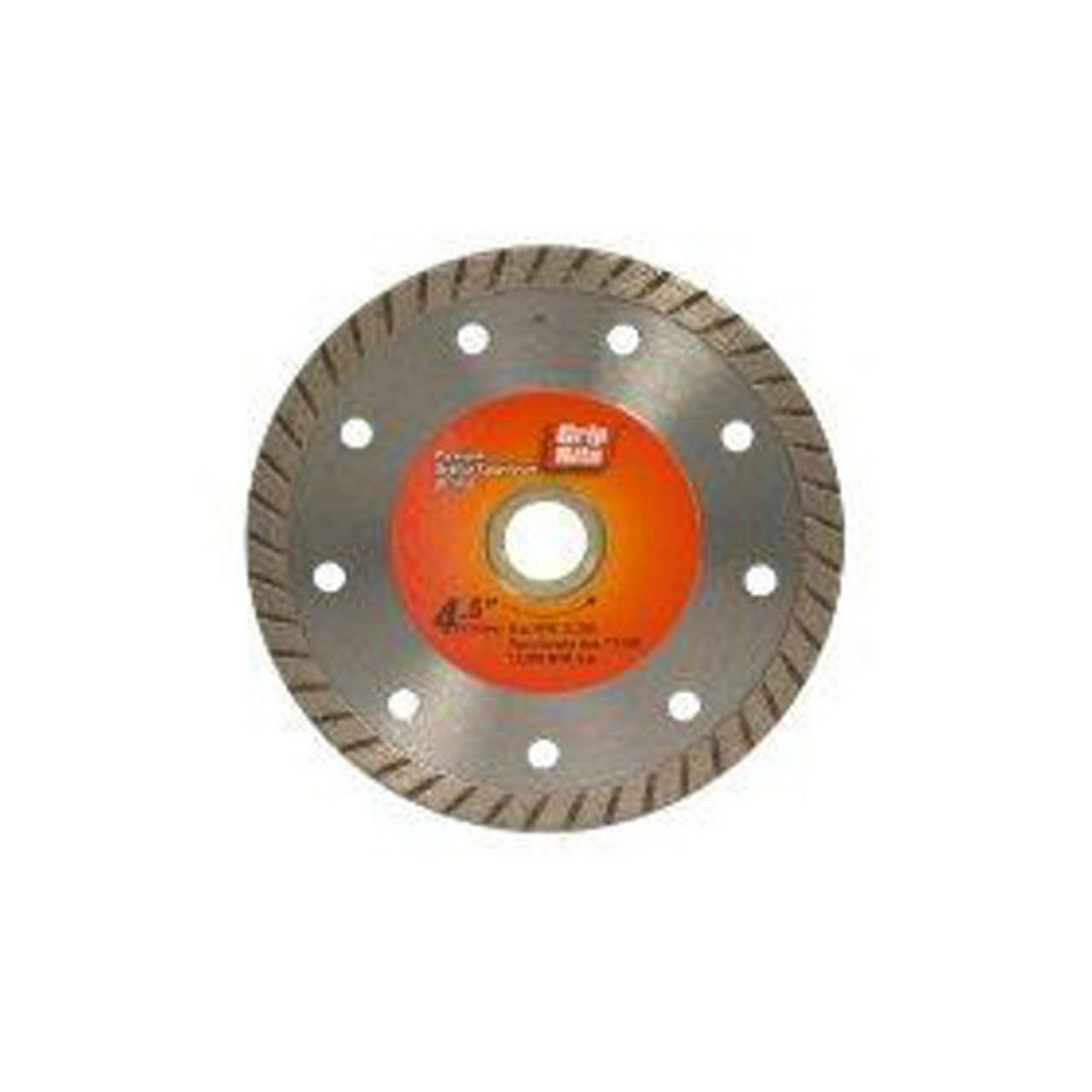 Grip Rite GRCTDB45P 4.5-Inch Premium Turbo Rim Diamond Blade