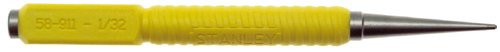 Stanley 58-911 1/32 Inch Tip Yellow Cushion Grip Nail Set