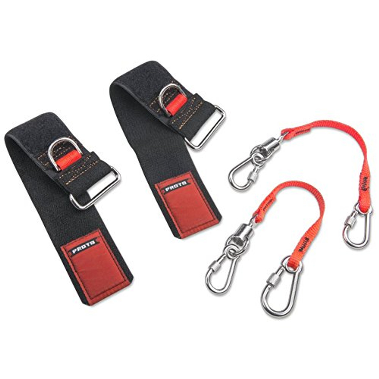 Stanley Proto JDR2 Tethering D-Ring Wrist Strap System with (2) JWS-DR and (2) JLANWR6LB