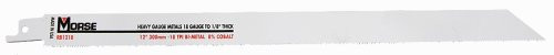 M.K. Morse (5Pack) 12" X 3/4 X 0.035-Inch 18 TPI Bi-metal Reciprocating Saw Blade RB1218T05