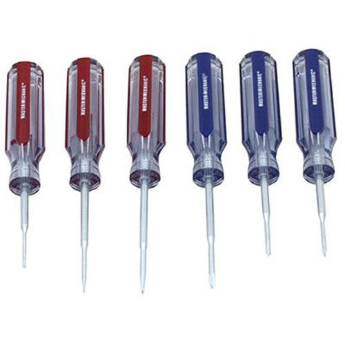 Master Mechanic 103537 Screwdriver Set, 6-Piece