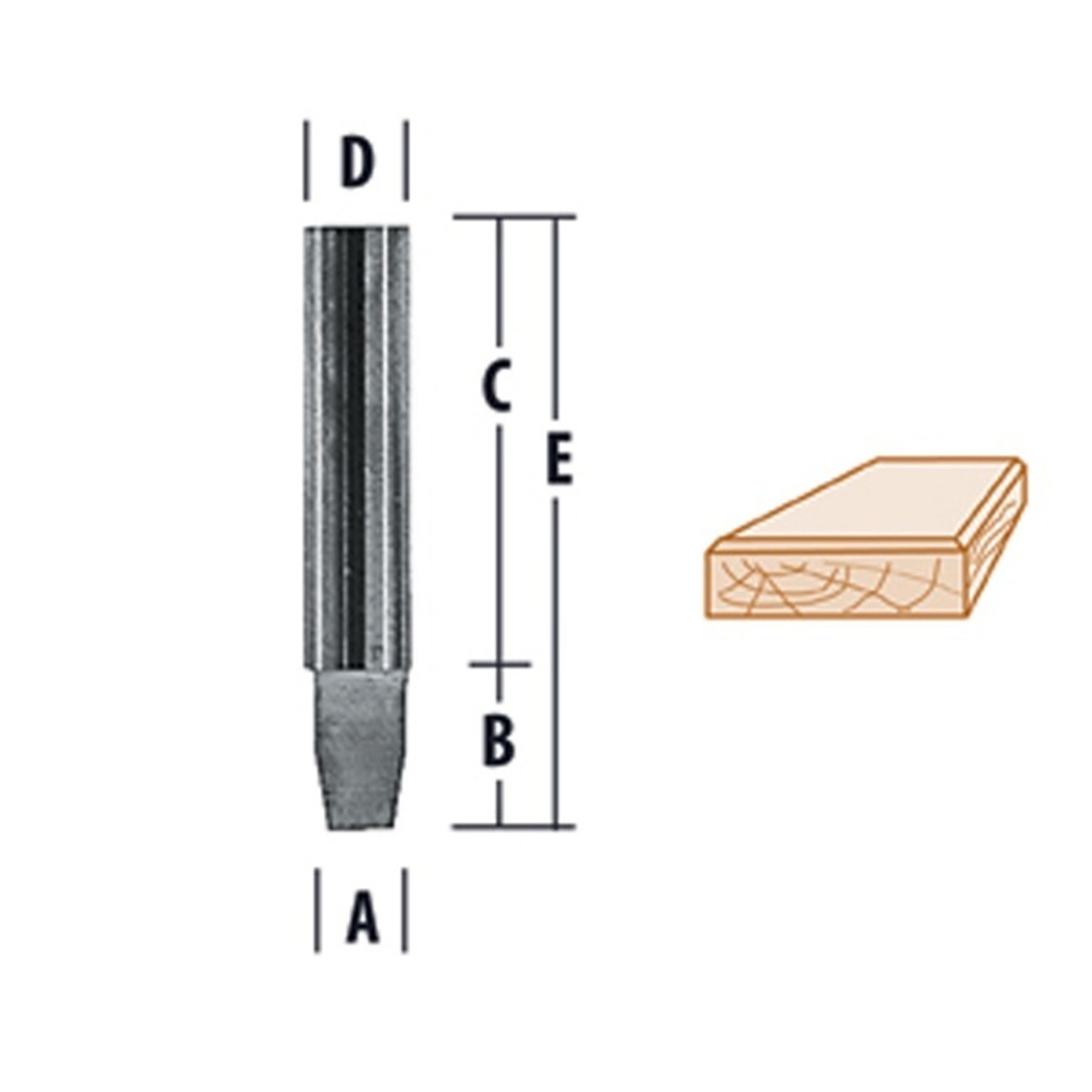 Makita 733128-5A Combination Flush/Bevel Trimmer Bit