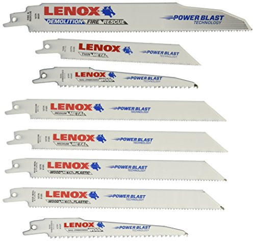 AMERICAN SAW 1498110RKPE Reciprocating Saw Blade Kit, 8 Piece