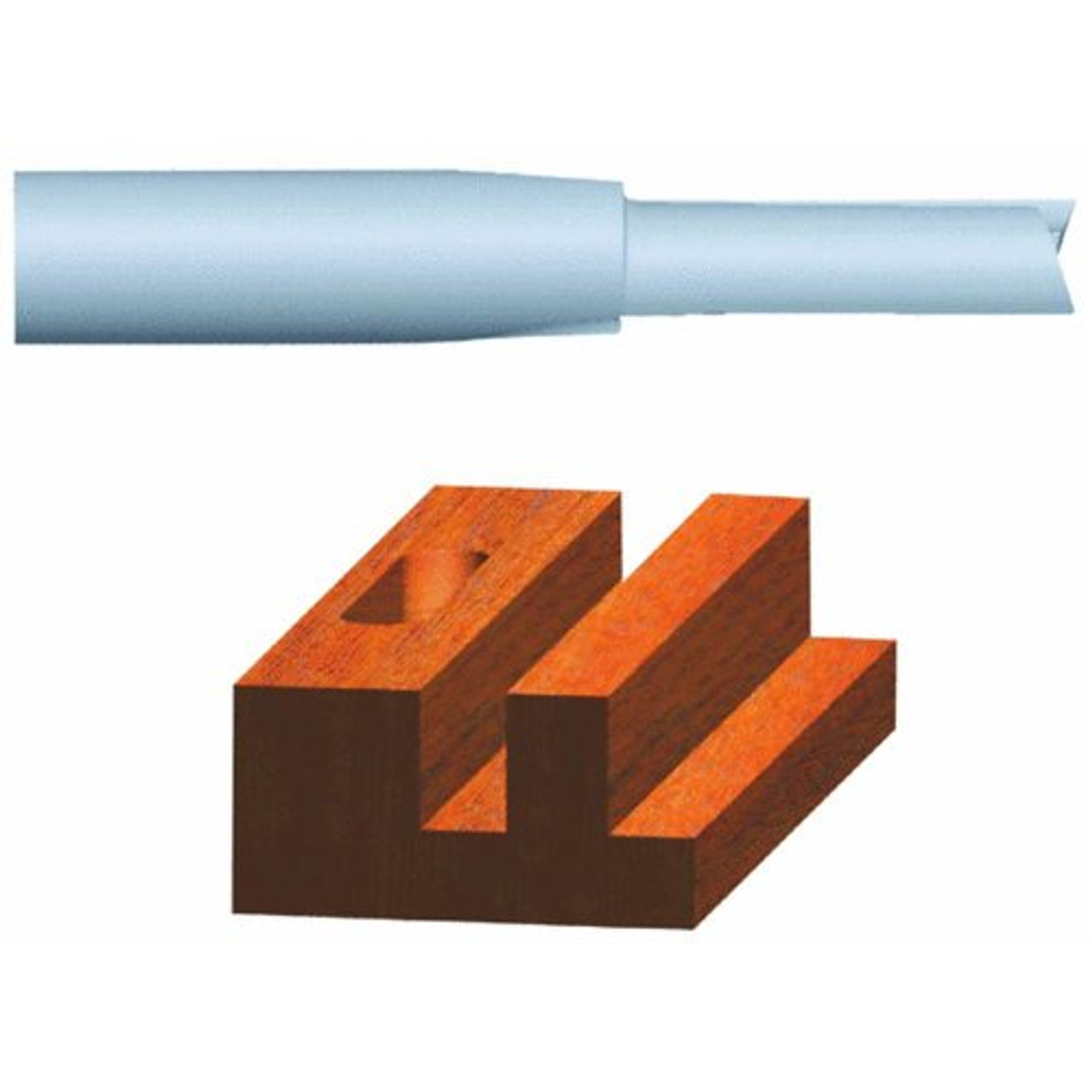 Vermont American 23109 3/4-by-1-Inch 1/4-Inch Shank Carbide Router Bit