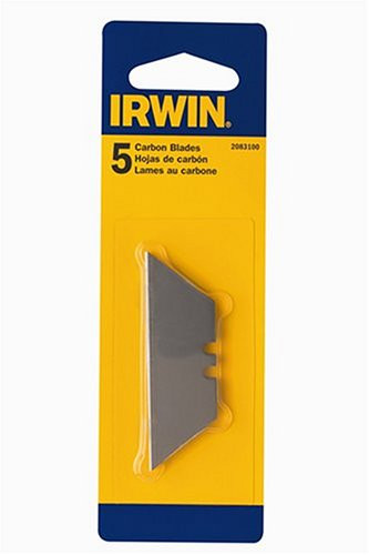 Irwin 2083100 Carbon Standard Utility Blade, 5-Pack