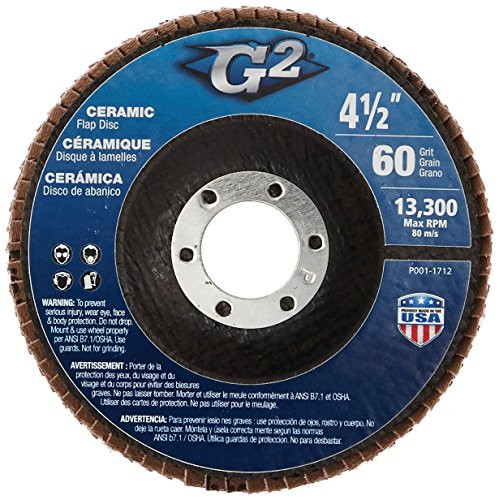 Norton 50181-038 ALI 60G Flap Disc, 4-1/2"