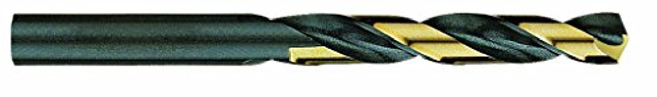 Northland 080725 HSS Jobber Drill, Black/Gold Oxide, 3-7/8" Flute Length, 5-1/4" OAL, 13/32 Size (Pack of 6)