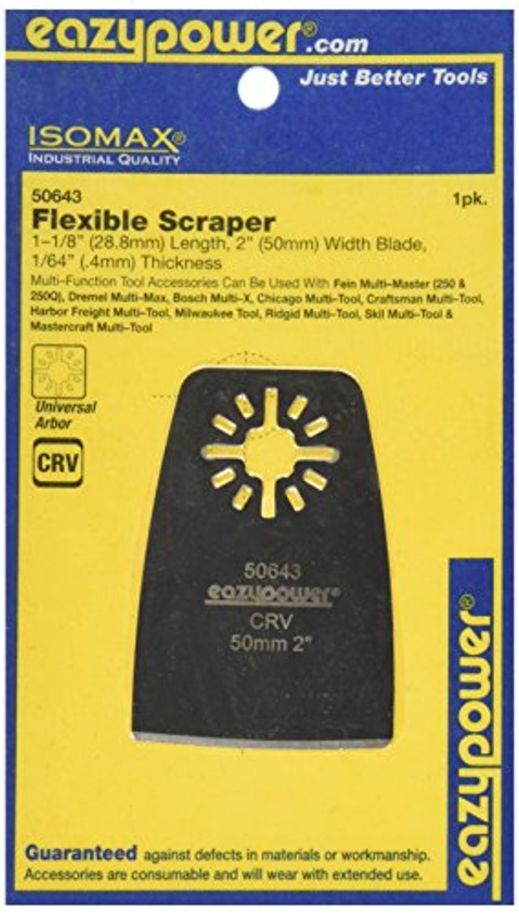 Eazypower, 50643, Oscillating Flexible Scraper Blade, 2 in.